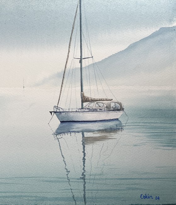 Silent Waters Sailboat Repose