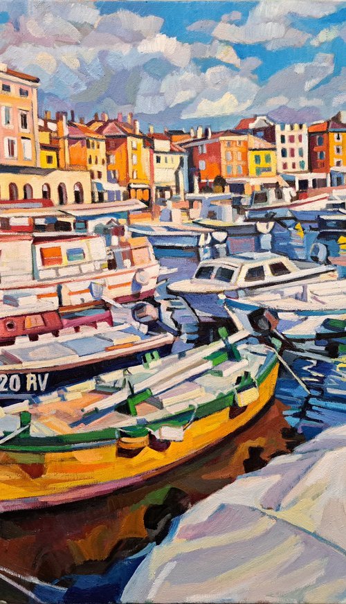 Winter day in Rovinj,  2023 by Maja Đokić Mihajlović