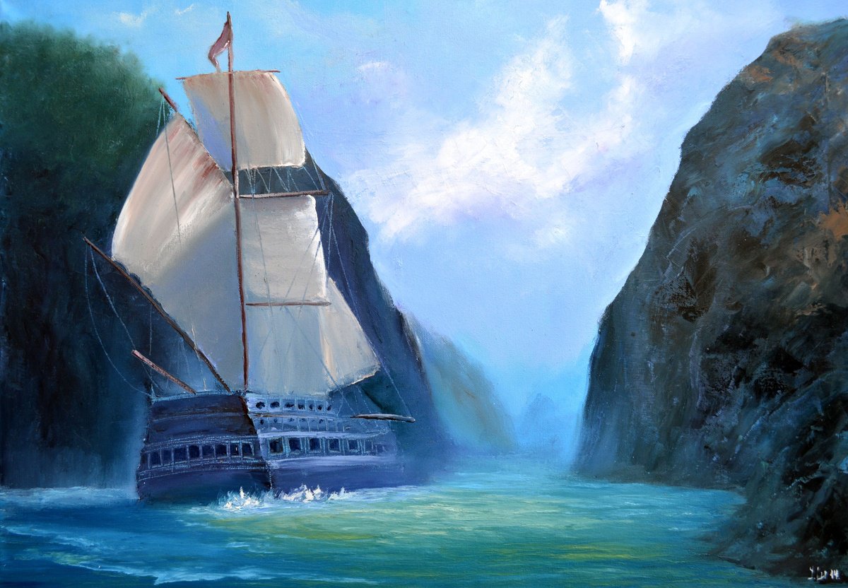 The Passage Of Light: Genesis Marine Study By Lumina Studio, 28 X 20, Artwork For Sale On Artfinder