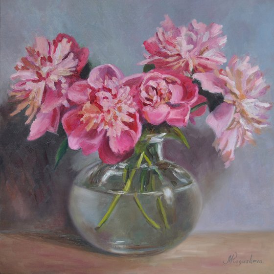 Bouquet of peonies