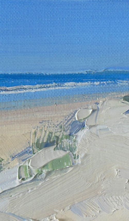 Blue Waters and Sand Dunes by Ben McLeod