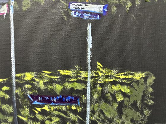 Street Signs in the Dark