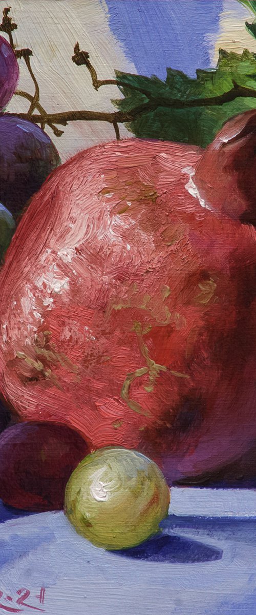 Pomegranate and Grape by Nik Mazur