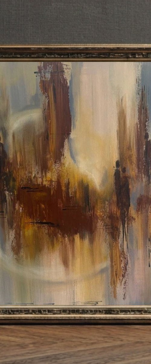Where Autumn Holds Our Footsteps by Liudmyla Levitas
