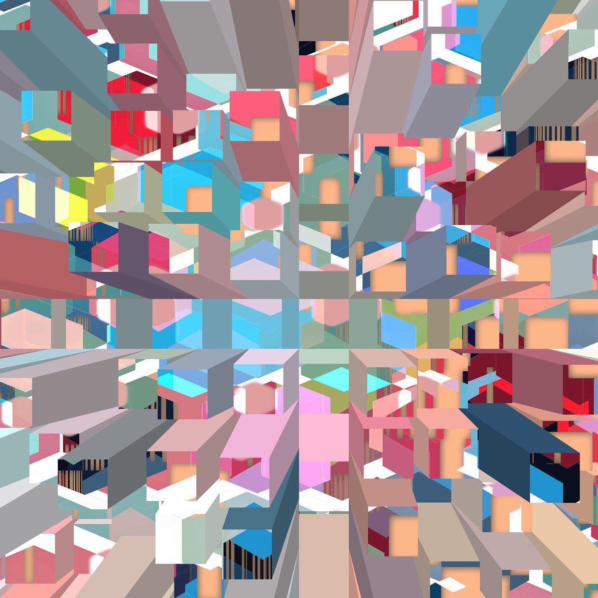 Linear Construction 32 By Geert Lemmers Fpa, 31 X 31, Artwork For Sale On Artfinder