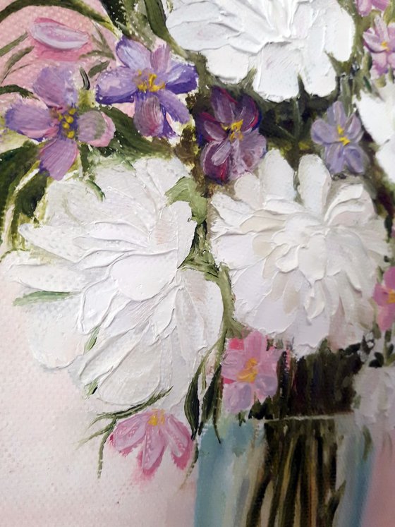 Flowers in a vase