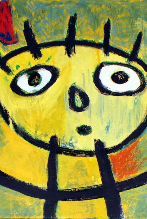 Tribute to Miró by Gabo Mendoza