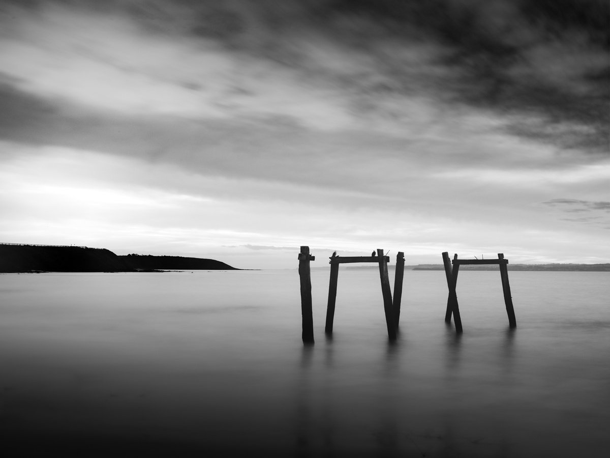 Surrealistic Landscape Photograph By Harv Greenberg, 40 X 30, Mystic Bay, Original Artwork