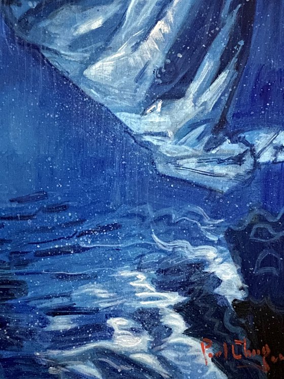 Mirror of the Blue Night