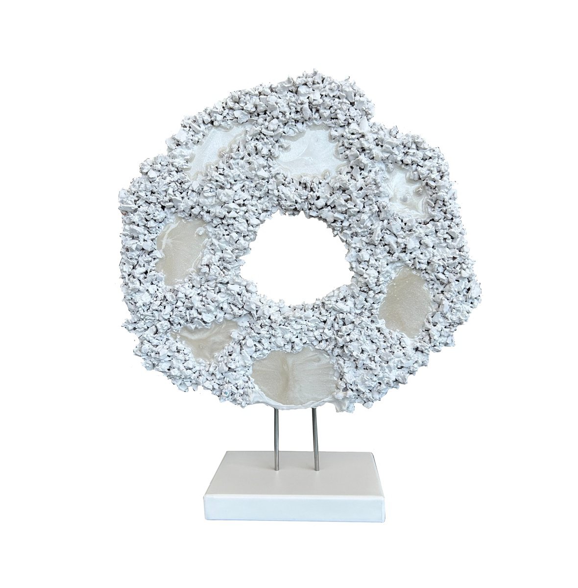 Abstract Sculpture By Alexandra Dobreikin, 13 X 15, Rotation, Original Artwork