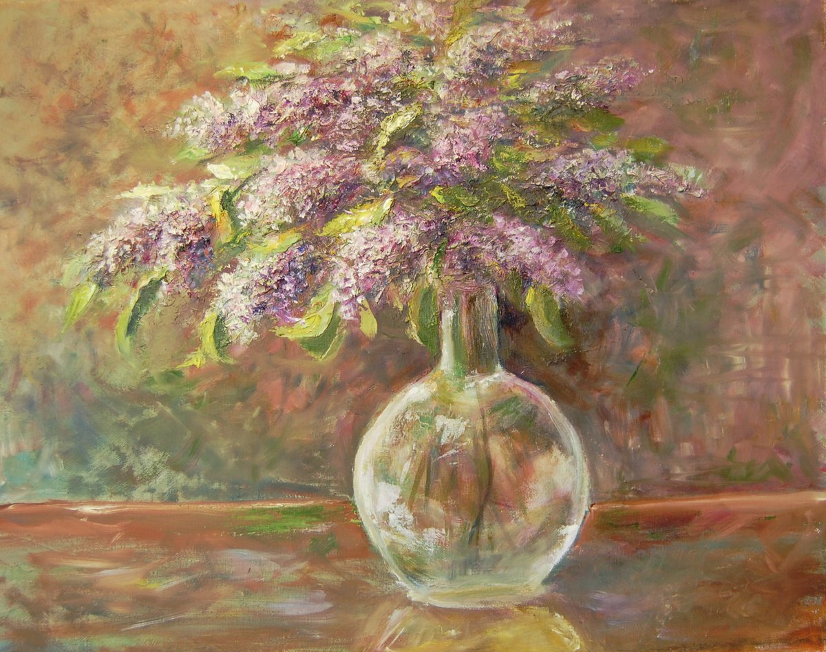 Lilacs by Mikhail Nikitsenka