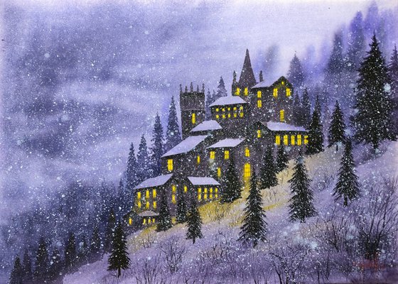 A fabulous evening in the mountains