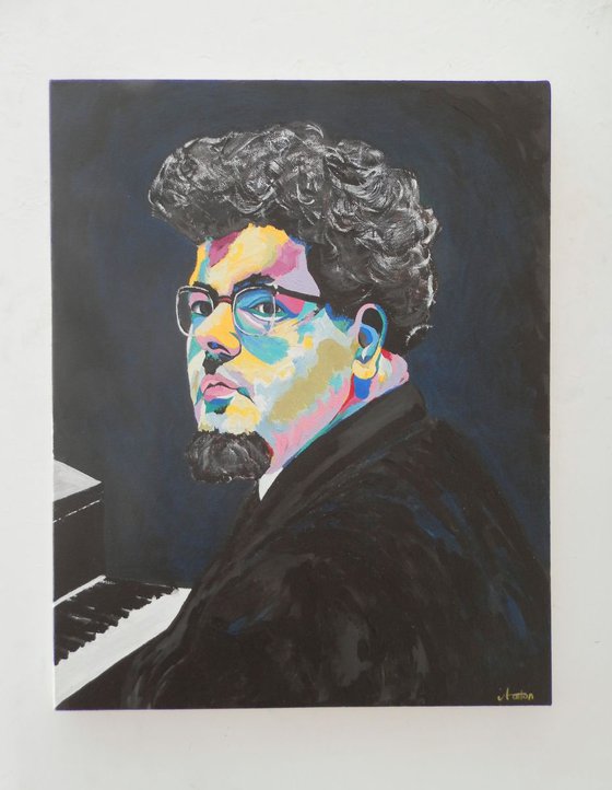 Portrait of John Ogdon - Piano Man