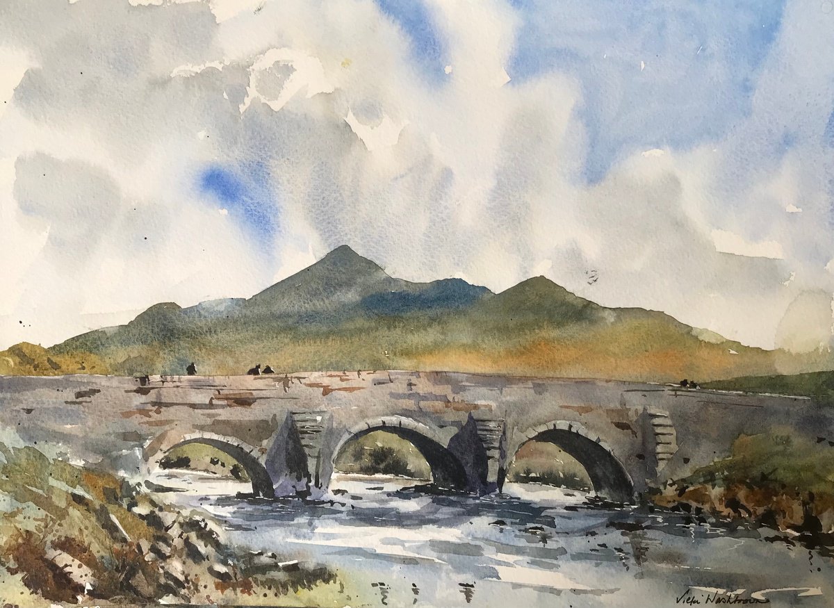 Sligachan bridge,Isle of Skye by Vicki Washbourne