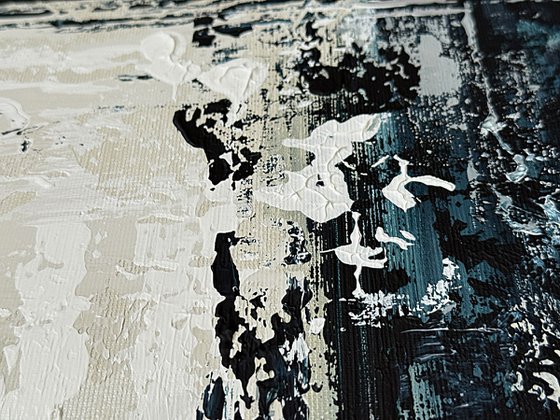 Shades of Indigo diptych set