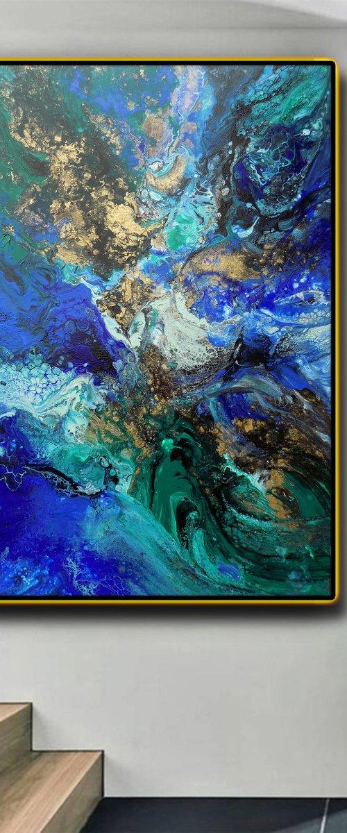 Earth and sea by Areti Ampi