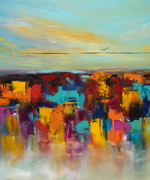 Birds On A Wire 17 by Art By Catalin