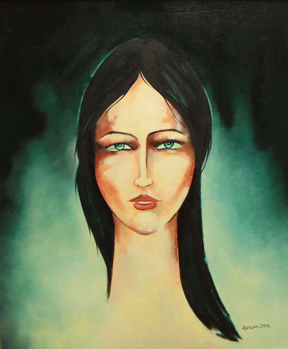 Green Lady by Zbigniew Skrzypek