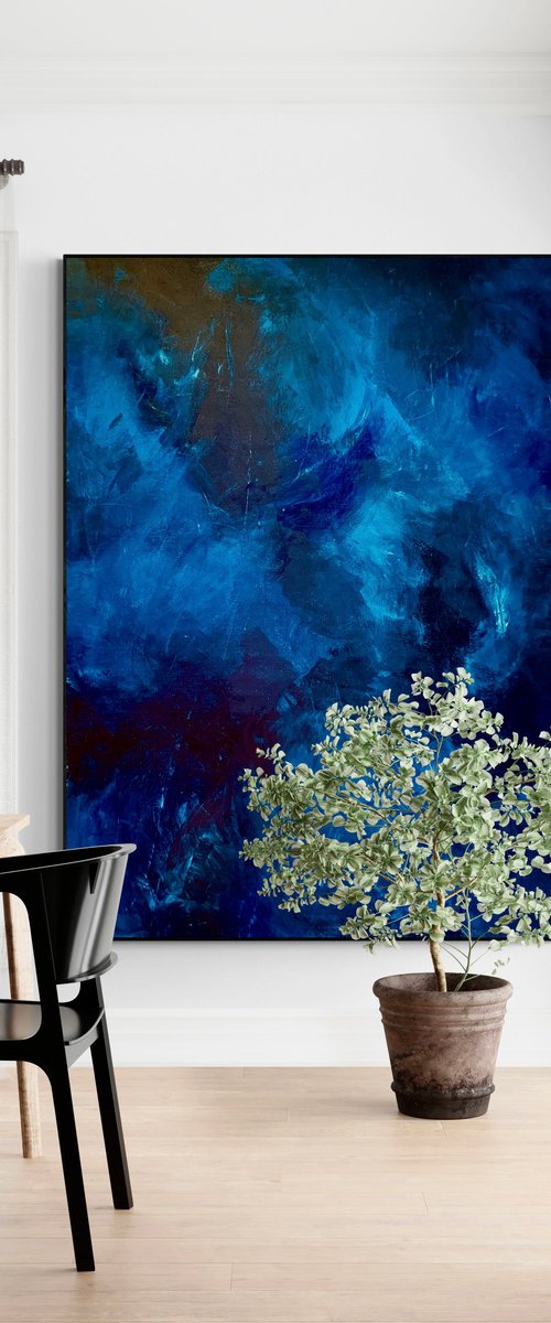 Beyond the blue sea no. 1226 by Anita Kaufmann