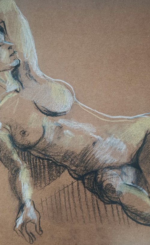 NUDE sketch 11-25/1 by Oxana Raduga