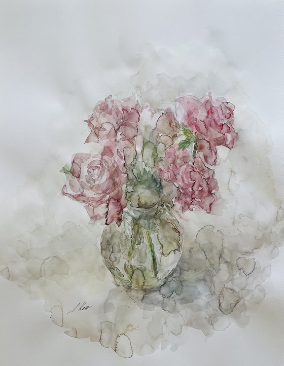 Peonies 50x65 cm 2025