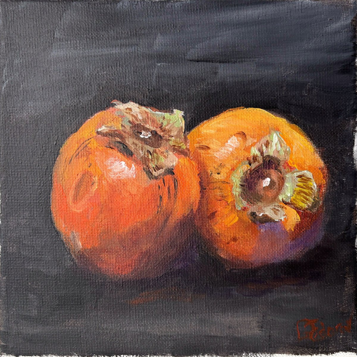 Double Orange Glow By Dmitry Fedorov, 8 X 8, Artwork For Sale On Artfinder