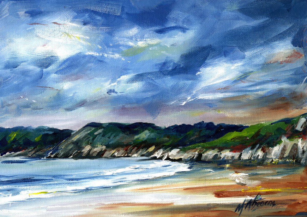 Caswell Bay, Gower by Michael Ahearne