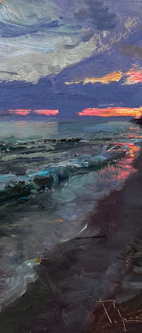 Evening wave by Denys Gorodnychyi