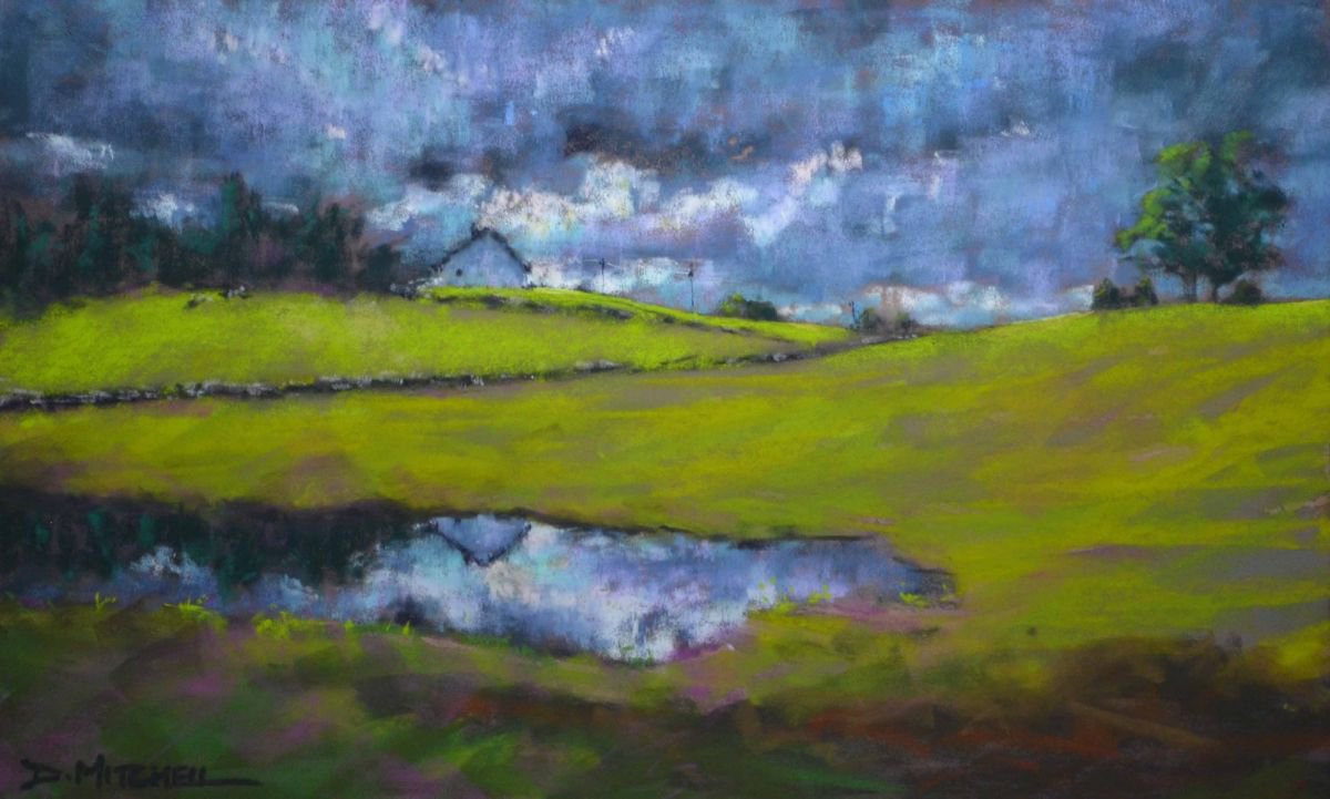 Stormy Reflections by Denise Mitchell