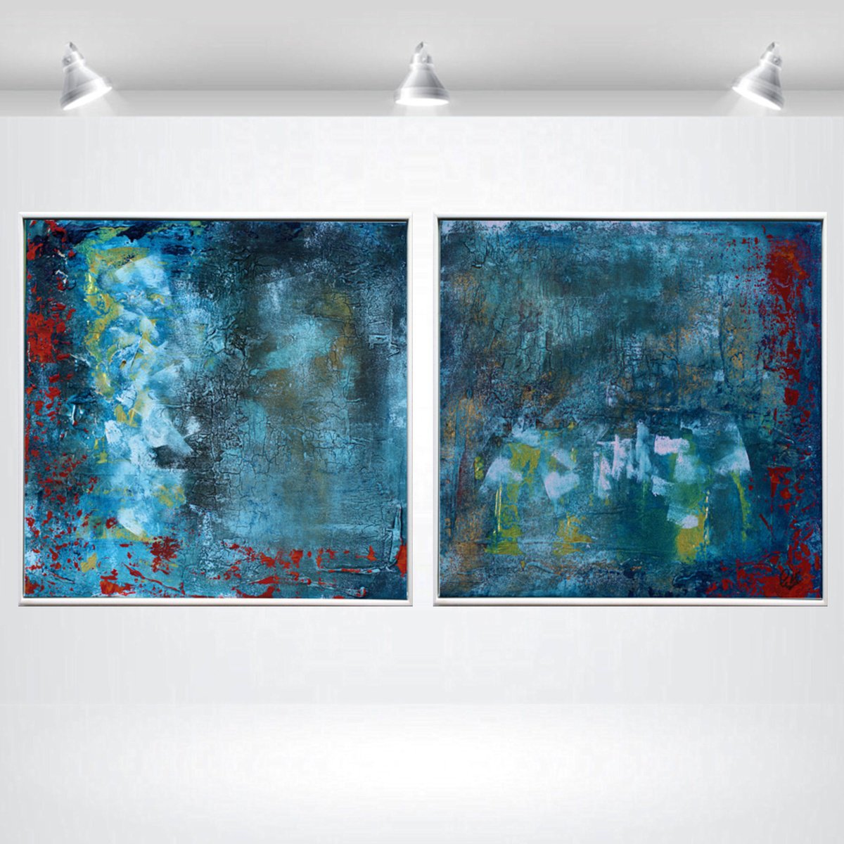  Silent Currents By Edelgard Schroer, 33 X 17, Artwork For Sale On Artfinder