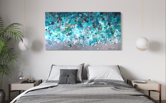 'When reef is alive' - 72x36"