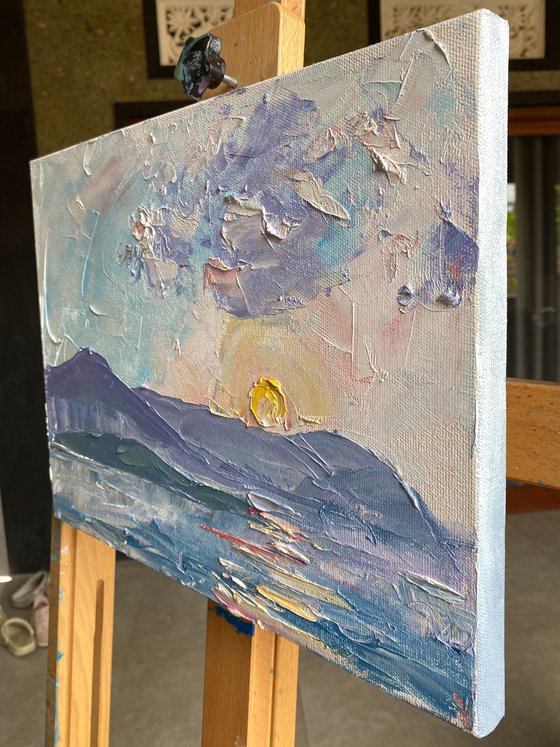 Blue Lagoon Sunrise Study