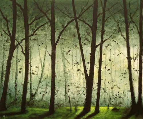 Winter Trees by Alan Harris