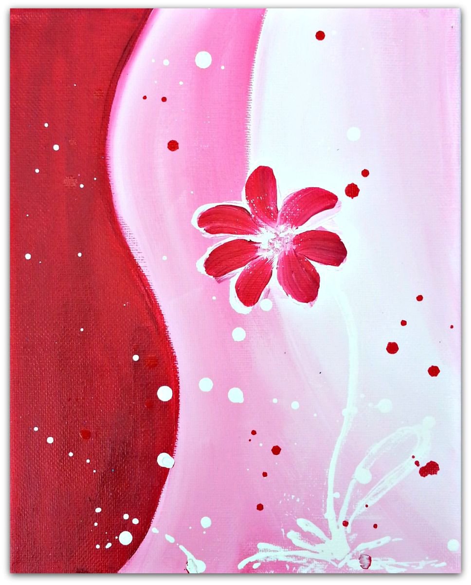 Daisy #4, Daily Art Series by Jessica Sanders