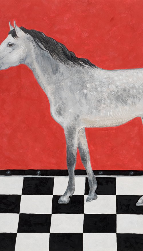 Playing Chess by Natalie Levkovska
