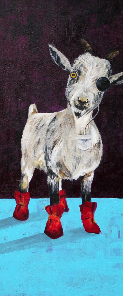 Goat by mark skirving