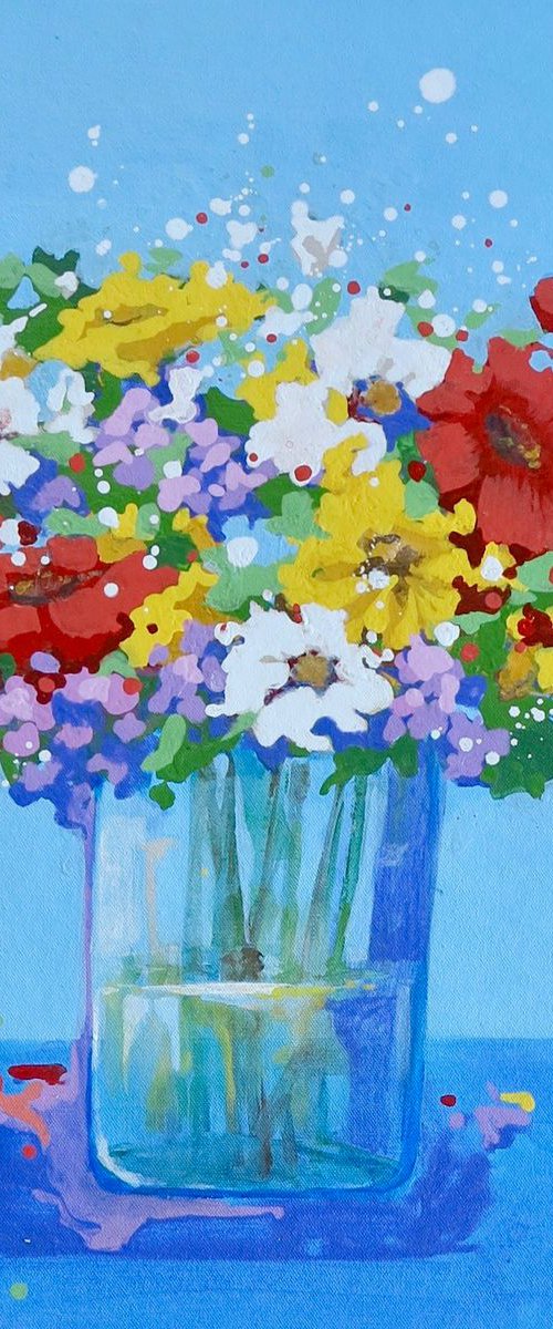 Fresh Flowers by Marilene Salles
