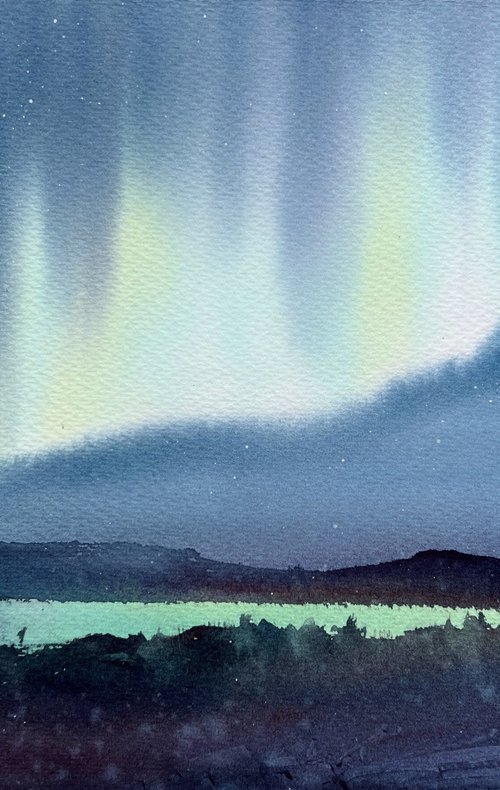 Northern lights #41 by Eugenia Gorbacheva