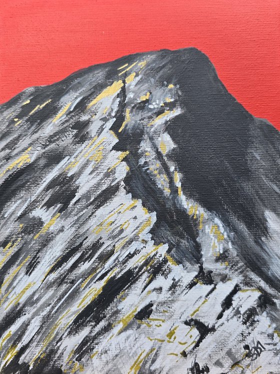 Sharp Edge in Red