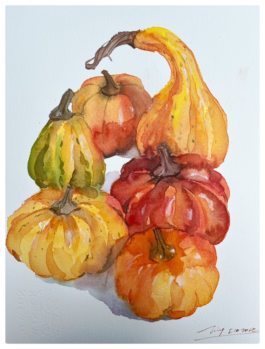Pumpkins by Jing Chen