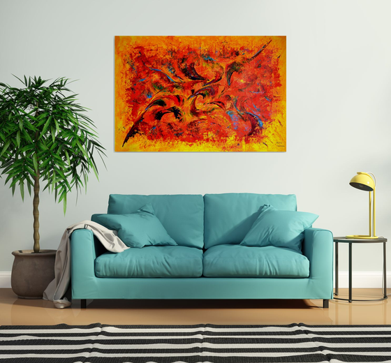 SUMMER HOLIDAYS.140x92 cm.