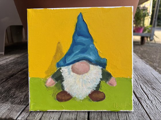 Stuffed toy gnome