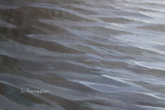 Sea glare. 130x90 cm.