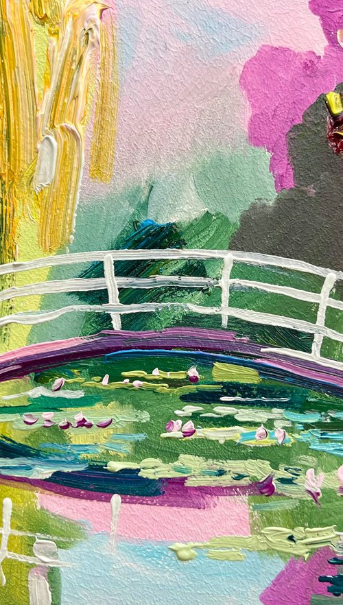 Pond with Lilies by Ole Karako