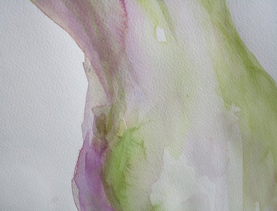 Grace III. Series of Nude Bodies Filled with the Scent of Color /  ORIGINAL PAINTING