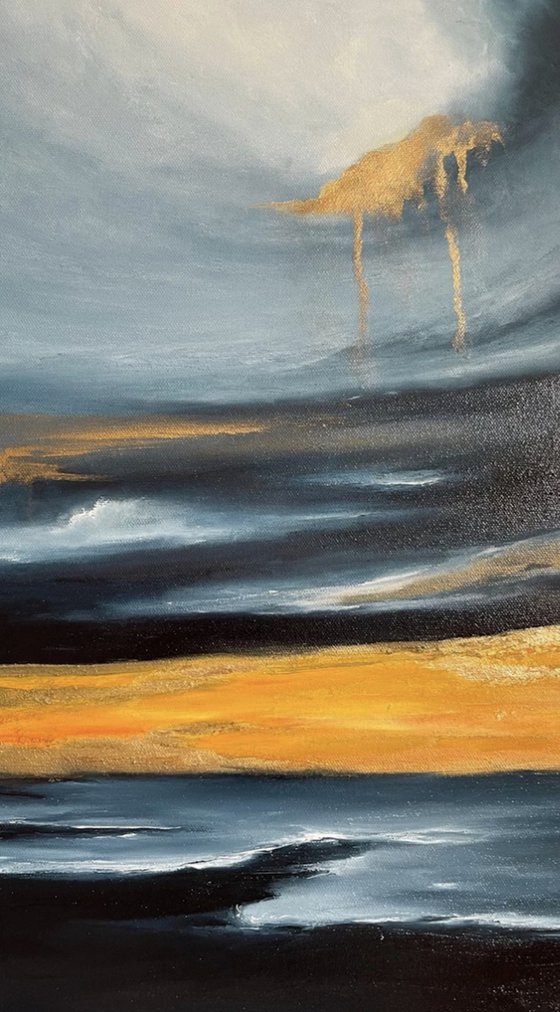 The moment before the storm