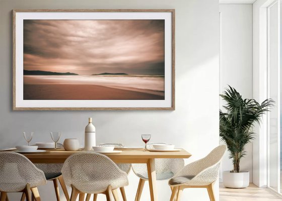 Tuscan shore at dusk
