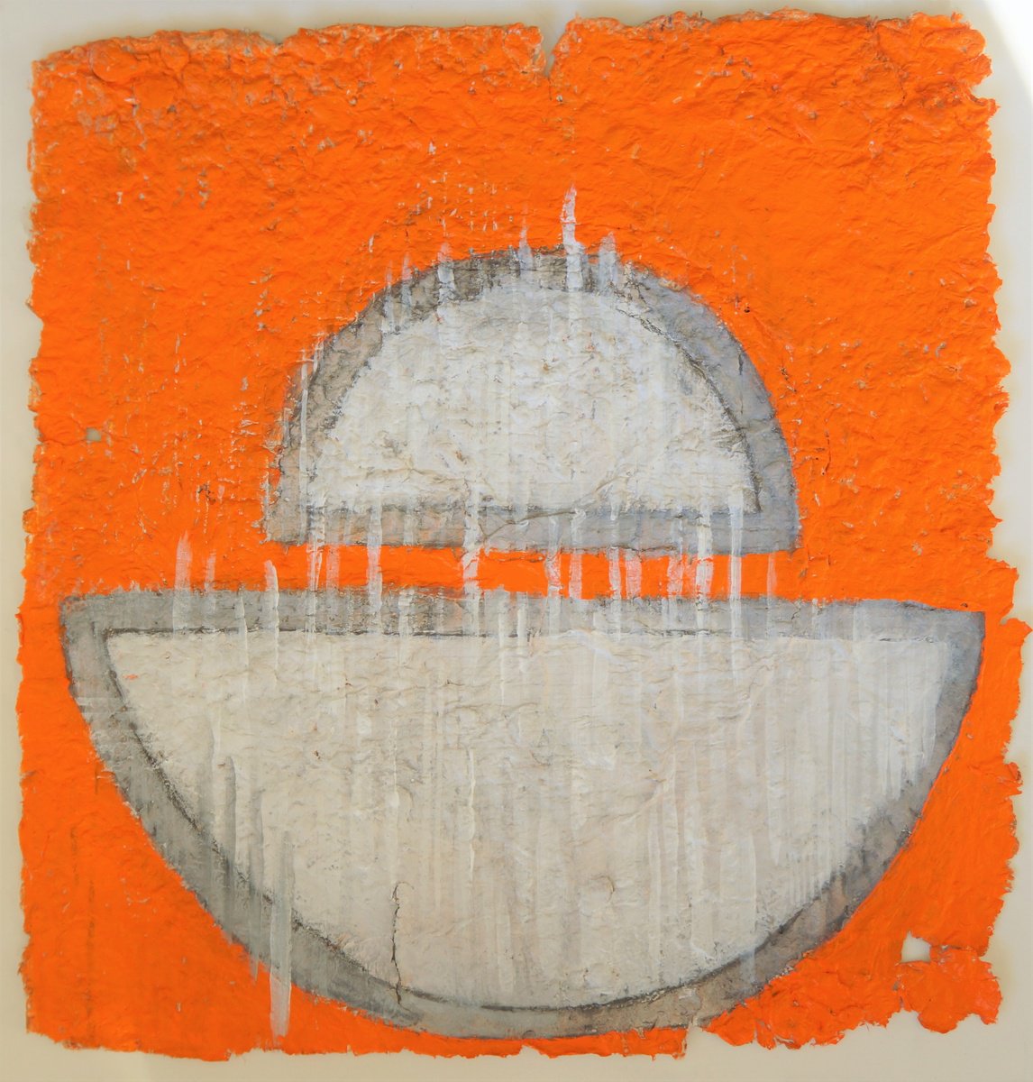 Geometric Abstract Painting By Anna Jannack, 12 X 12, Mind Shaping Vi, Original Artwork