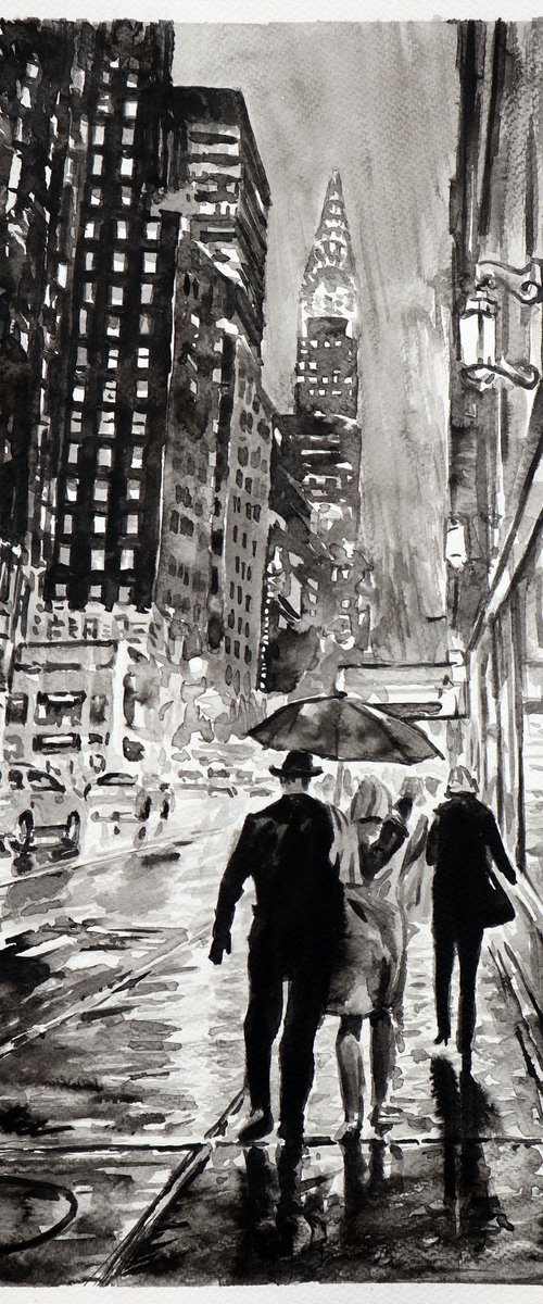"Lights of New York"/ 30x45 cm by Tashe