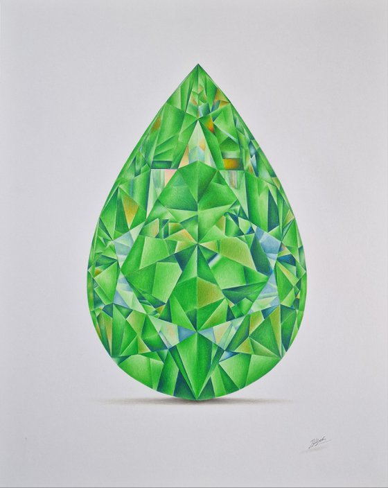 Pear Cut Emerald